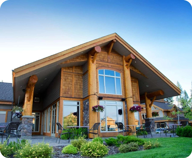 Alpine room exterior