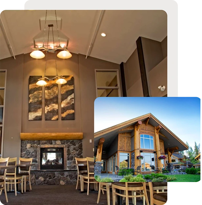 Group facilities collage