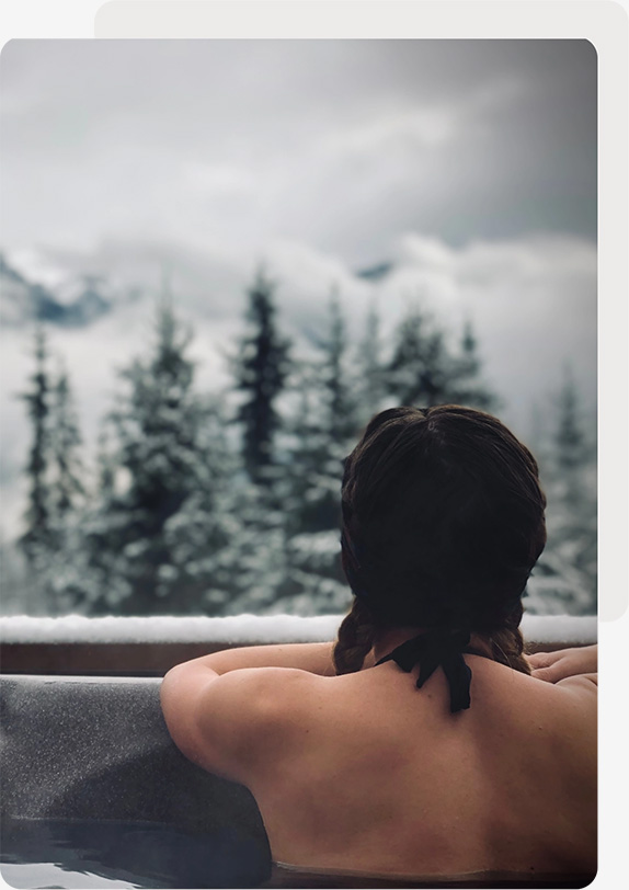 Woman Enjoying at Northstar Group Resort